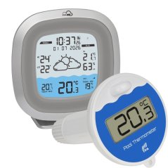 TFA 35.8114.10 - Bezdrátová WiFi meteostanice s chytrou předpovědí a bazénovým čidlem TFA.me ID-09