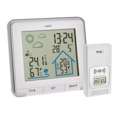 TFA 35.1153.02 - LIFE - Domácí meteostanice s předpovědí počasí - bílá