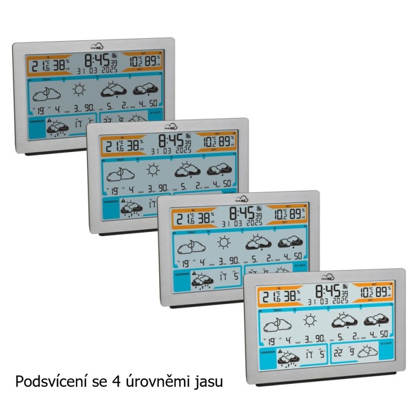 TFA 35.8100.54 - Bezdrátová WiFi meteostanice s chytrou předpovědí TFA.me ID-02