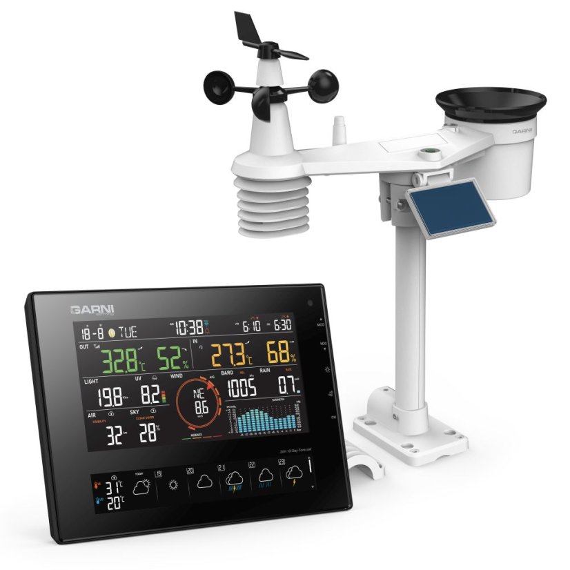 GARNI 2040 Arcus 2GEN - Meteorologická stanice s 24hodinovou /10denní předpovědí