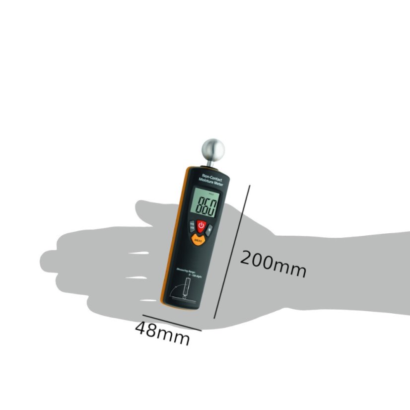 TFA 30.5503 - HUMIDCHECK CONTACT - Vlhkoměr pro dřevo a stavební materiál