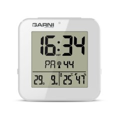 GARNI 138W – Digitální budík s měřením vnitřní teploty a vlhkosti