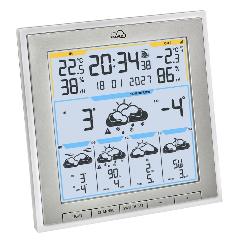 TFA 35.8105.02 - Bezdrátová WiFi meteostanice s chytrou předpovědí TFA.me ID-08