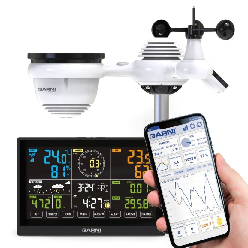 GARNI 980 Arcus - WiFi meteostanice