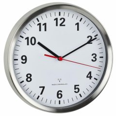 TFA 60.3529.02 - Nástěnné DCF hodiny s tichým chodem