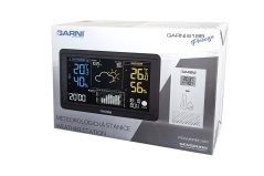 GARNI 618B Precise - meteorologická stanice - černá