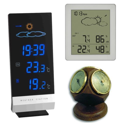 Meteostanice digitální, analogové