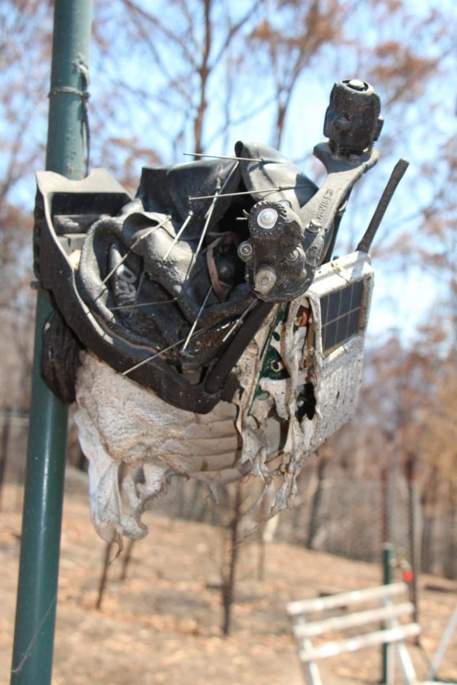 Odolnost meteostanice Davis - čidlo a požár