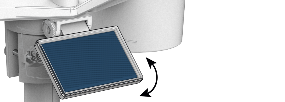 Solární panel čidla meteostanice GARNI